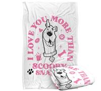 LOGOVISION Kids Scooby Doo Snacks Valentine Silky Touch Super Soft Throw Blanket 36"x58"