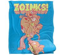 LOGOVISION Kids Scooby Doo Zoinks Repeat Silky Touch Super Soft Throw Blanket 152 X 127 Cm