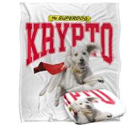 LOGOVISION Kids Superman 2025 Krypto College Silky Touch Super Soft Throw Blanket 50"x60"