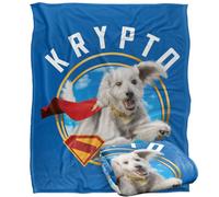 LOGOVISION Kids Superman 2025 Krypto Sky Silky Touch Super Soft Throw Blanket 50"x60"