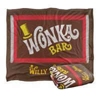 LOGOVISION Kids Willy Wonka and The Chocolate Factory Bar Silky Touch Super Soft Throw Blanket 50"x60"