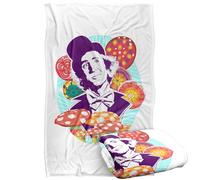 LOGOVISION Kids Willy Wonka and The Chocolate Factory Silky Touch Super Soft Throw Blanket 36"x58"