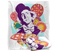 LOGOVISION Kids Willy Wonka and The Chocolate Factory Silky Touch Super Soft Throw Blanket 50"x60"