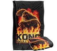 LOGOVISION Kong Skull Island Out Of The Fire Silky Touch Super Soft Throw Blanket 91 x 147 Cm