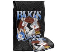 LOGOVISION Looney Tunes Bootleg Bugs Bunny Silky Touch Super Soft Throw Blanket 91 x 147 Cm