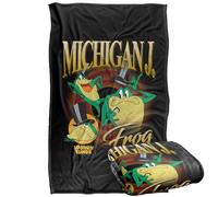LOGOVISION Looney Tunes Bootleg Michigan J Frog Silky Touch Super Soft Throw Blanket 91 x 147 Cm