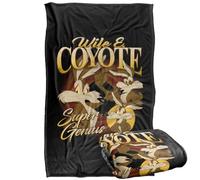 LOGOVISION Looney Tunes Bootleg Wile E Coyote Silky Touch Super Soft Throw Blanket 91 x 147 Cm