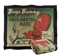 LOGOVISION Looney Tunes Bugs Bunny Hairraising Hare Silky Touch Super Soft Throw Blanket 152 X 127 Cm
