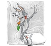 LOGOVISION Looney Tunes Bugs Bunny What'S Up Doc? Silky Touch Super Soft Throw Blanket 152 X 127 Cm