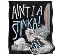 LOGOVISION Looney Tunes Bugs is A Stinka Silky Touch Super Soft Throw Blanket 50"x60"