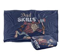 LOGOVISION Looney Tunes Father'S Day Taz Dad Skills Silky Touch Super Soft Throw Blanket 91 x 147 Cm