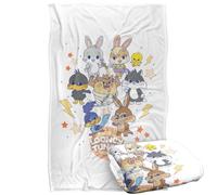 LOGOVISION Looney Tunes Gokko The Gangs All Here Silky Touch Super Soft Throw Blanket 91 x 147 Cm