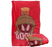 LOGOVISION Looney Tunes Marvin The Martian Kaboom Silky Touch Super Soft Throw Blanket 91 x 147 Cm