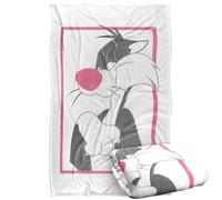 LOGOVISION Looney Tunes Sylvester Claws Silky Touch Super Soft Throw Blanket 91 x 147 Cm