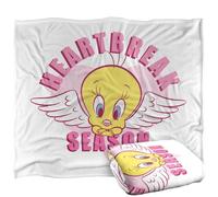 LOGOVISION Looney Tunes Tweety Heartbreak Valentine Silky Touch Super Soft Throw Blanket 152 X 127 Cm