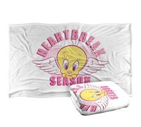 LOGOVISION Looney Tunes Tweety Heartbreak Valentine Silky Touch Super Soft Throw Blanket 91 x 147 Cm