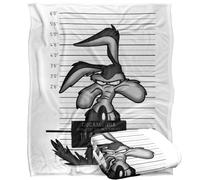 LOGOVISION Looney Tunes Wile E. Coyote Busted Silky Touch Super Soft Throw Blanket 152 X 127 Cm