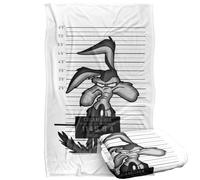 LOGOVISION Looney Tunes Wile E. Coyote Busted Silky Touch Super Soft Throw Blanket 91 x 147 Cm