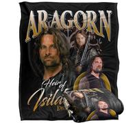 LOGOVISION Lord Of The Rings Bootleg Aragorn Silky Touch Super Soft Throw Blanket 152 X 127 Cm