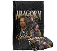 LOGOVISION Lord Of The Rings Bootleg Aragorn Silky Touch Super Soft Throw Blanket 91 x 147 Cm