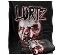 LOGOVISION Lord Of The Rings Evil Lurtz Silky Touch Super Soft Throw Blanket 152 X 127 Cm