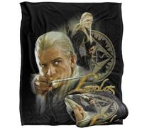 LOGOVISION Lord of The Rings Fellowship Legolas Orlando Bloom Lor Silky Touch Super Soft Throw Blanket 50"x60"