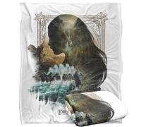 LOGOVISION Lord of The Rings Fellowship Ring Epic Journey Arwen River Silky Touch Super Soft Throw Blanket 50"x60"