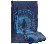 LOGOVISION Lord Of The Rings Frodo Shire Door Silky Touch Super Soft Throw Blanket 91 x 147 Cm
