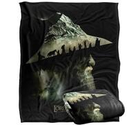 LOGOVISION Lord Of The Rings Gandalf Fellowship Mountains Silky Touch Super Soft Throw Blanket 152 X 127 Cm