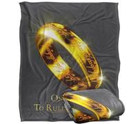 LOGOVISION Lord Of The Rings One Ring To Rule Them All Silky Touch Super Soft Throw Blanket 152 X 127 Cm