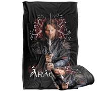 LOGOVISION Lord of The Rings Return King Aragorn Viggo Mortensen Silky Touch Super Soft Throw Blanket 36"x58"