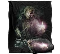 LOGOVISION Lord of The Rings Return King Sam Sean Austin Samwise Brave Silky Touch Super Soft Throw Blanket 50"x60"