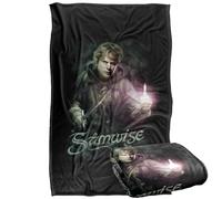 LOGOVISION Lord of The Rings Return King Sam Sean Austin Samwise Brave Silky Touch Super Soft Throw Blanket 36"x58"