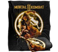 LOGOVISION Mk11 Scorpion Glowing Logo Silky Touch Super Soft Throw Blanket 152 X 127 Cm