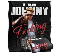 LOGOVISION Mortal Kombat 2 I Am Johnny Cage Silky Touch Super Soft Throw Blanket 152 X 127 Cm