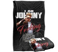 LOGOVISION Mortal Kombat 2 I Am Johnny Cage Silky Touch Super Soft Throw Blanket 91 x 147 Cm