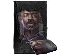 LOGOVISION Mortal Kombat 2 Jax Portrait Silky Touch Super Soft Throw Blanket 91 x 147 Cm