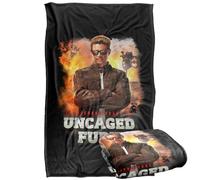 LOGOVISION Mortal Kombat 2 Johnny Cage Uncaged Fury Silky Touch Super Soft Throw Blanket 91 x 147 Cm