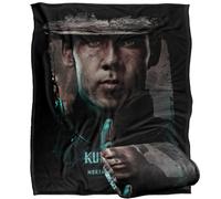 LOGOVISION Mortal Kombat 2 Kung Lao Portrait Silky Touch Super Soft Throw Blanket 152 X 127 Cm