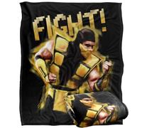 LOGOVISION Mortal Kombat Klassic Fight! Silky Touch Super Soft Throw Blanket 152 X 127 Cm