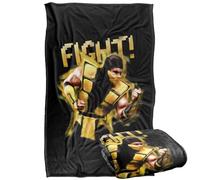 LOGOVISION Mortal Kombat Klassic Fight! Silky Touch Super Soft Throw Blanket 91 x 147 Cm