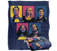 LOGOVISION Peacemaker Season Two Character Squares Silky Touch Super Soft Throw Blanket 152 X 127 Cm