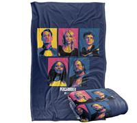 LOGOVISION Peacemaker Season Two Character Squares Silky Touch Super Soft Throw Blanket 91 x 147 Cm
