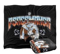 LOGOVISION Peacemaker Season Two Chrome Helmet Logo Silky Touch Super Soft Throw Blanket 152 X 127 Cm