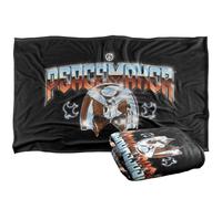 LOGOVISION Peacemaker Season Two Chrome Helmet Logo Silky Touch Super Soft Throw Blanket 91 x 147 Cm
