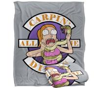 LOGOVISION Rick and Morty Carp En All Them Diems Silky Touch Super Soft Throw Blanket 50"x60"