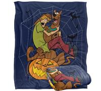LOGOVISION Scooby And Shaggy Spooky Surprise Silky Touch Super Soft Throw Blanket 152 X 127 Cm