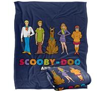 LOGOVISION Scooby Doo and Co Lineup Silky Touch Super Soft Throw Blanket 50"x60"