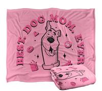 LOGOVISION Scooby Doo Best Dog Mom Ever Silky Touch Super Soft Throw Blanket 152 X 127 Cm