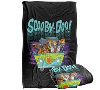 LOGOVISION Scooby Doo Frightened Driving Silky Touch Super Soft Throw Blanket 36"x58"